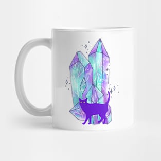 Purple Cat Mug